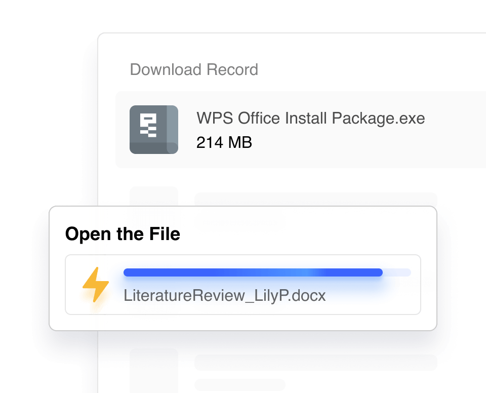 Lightweight and Lightning-Fast Document Processing