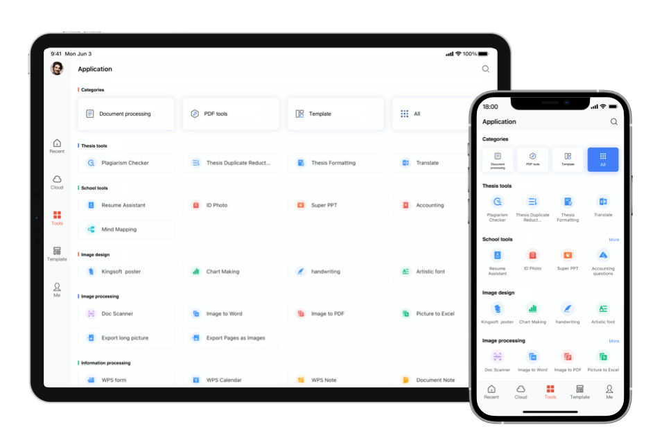 Fitur Lainnya dari WPS Office untuk iOS/ipadOS