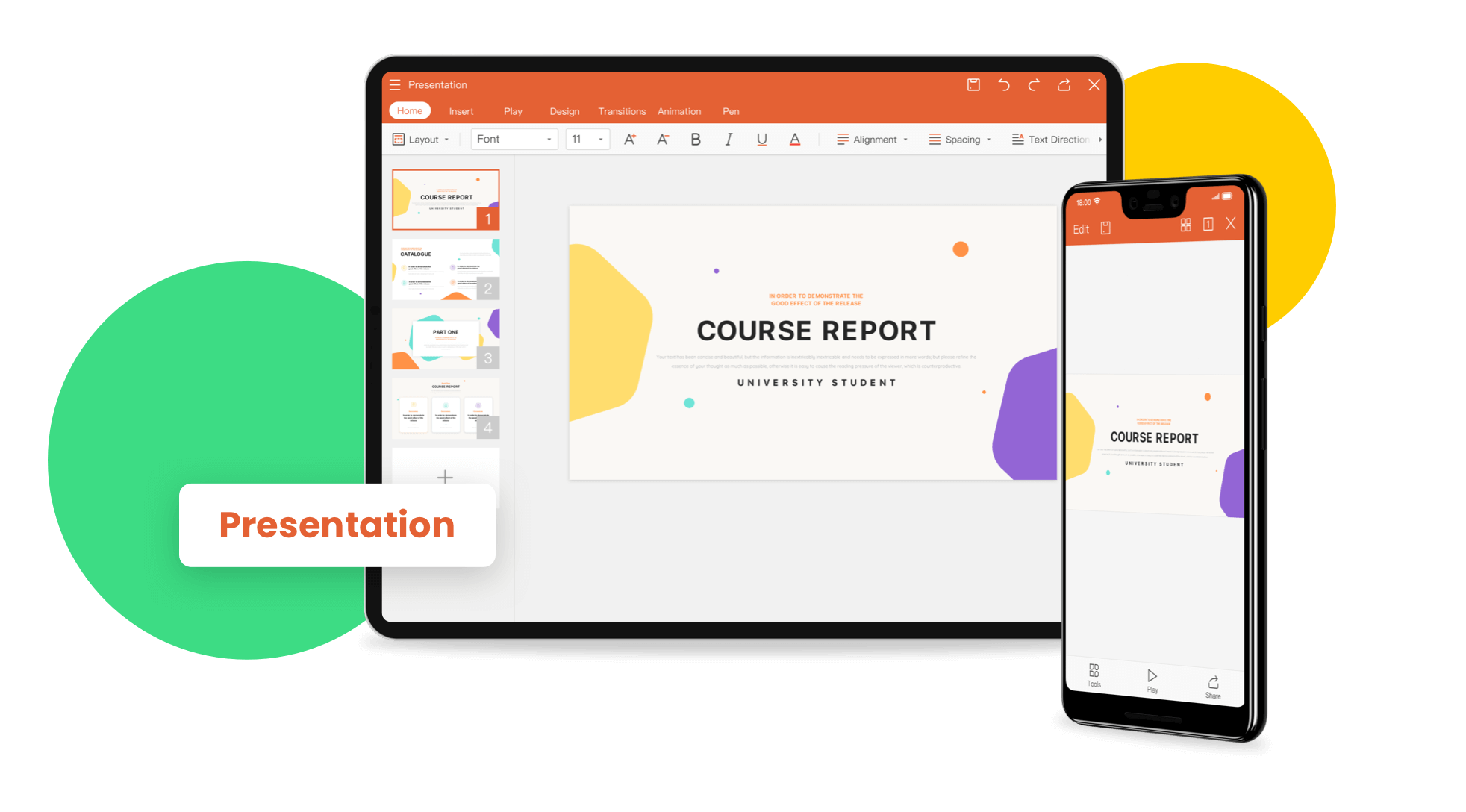 Soluzione Office Suite All-in-One per Android