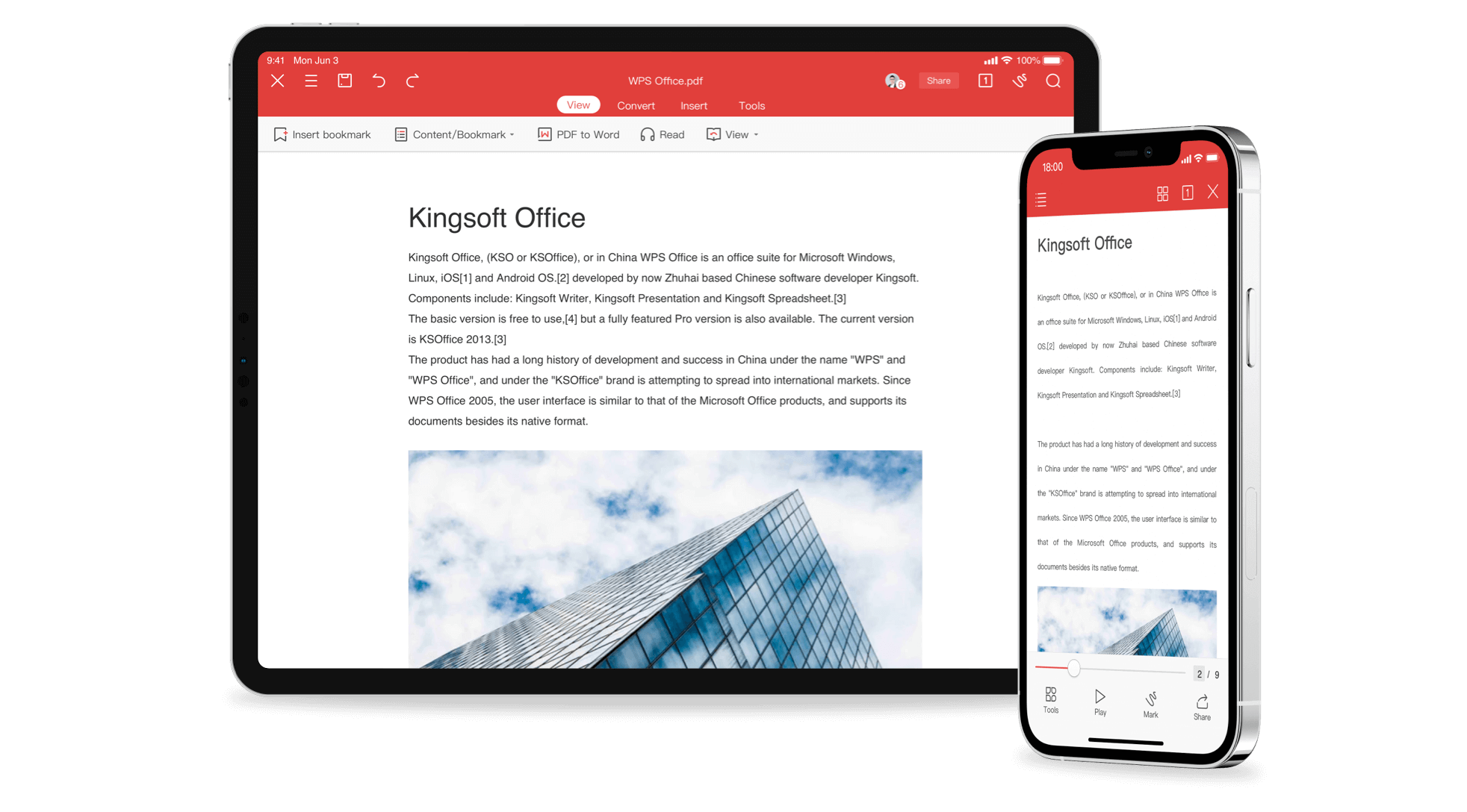 Soluzione Office Suite All-in-One gratuita per iOS/ipadOS