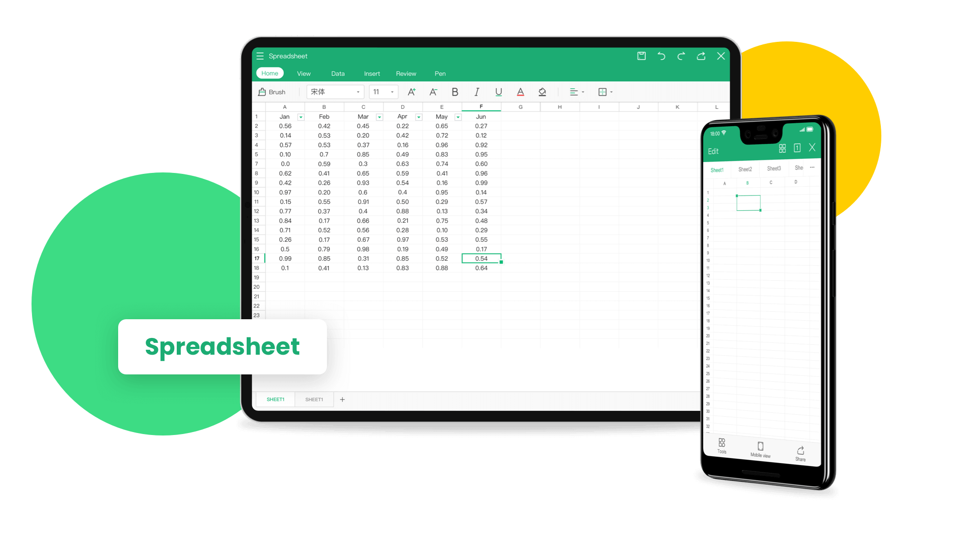 Soluzione Office Suite All-in-One per Android